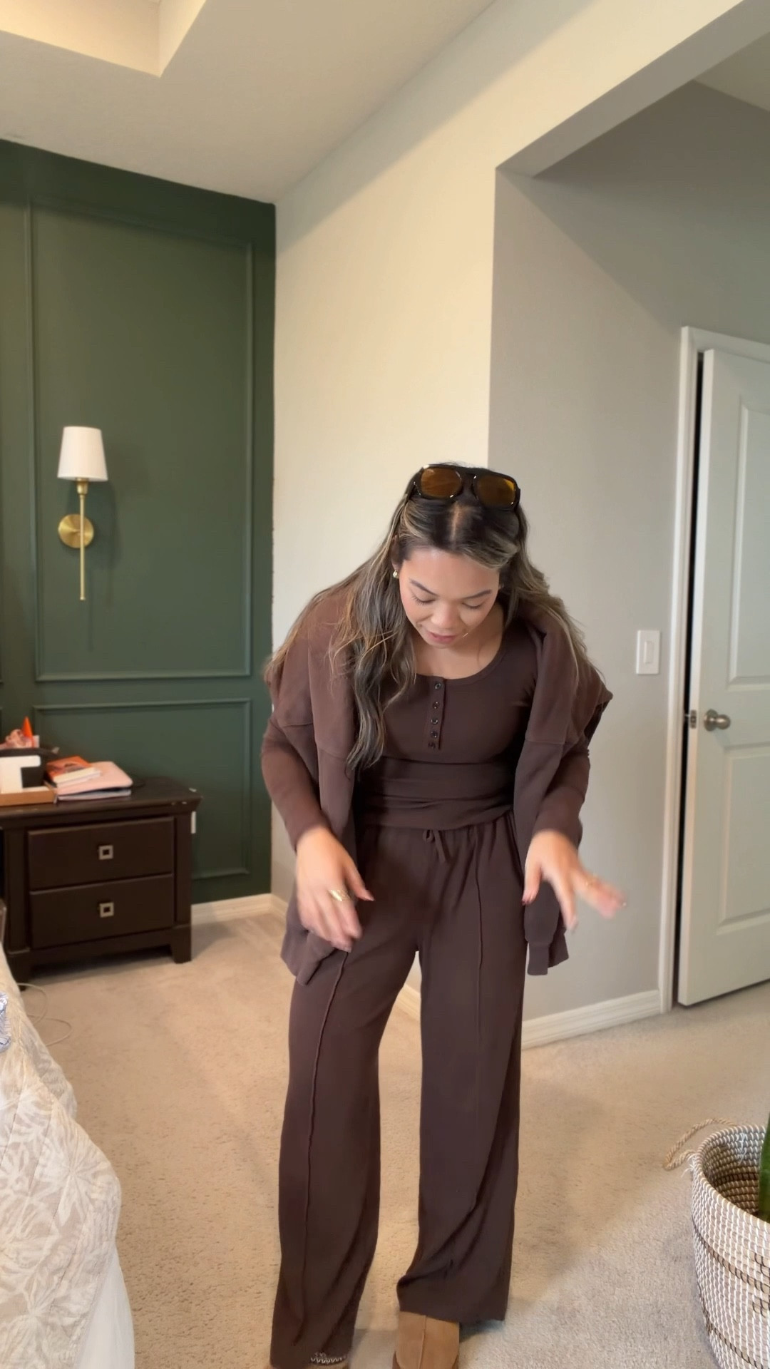 Easily one of my favorite sets! And currently under $35! Some colors are on sale too. I’m wearing a small and it’s fitted. If you want a looser waist band size up. Wearing a large in the crewneck for an oversized fit. 

#LTKPetite #LTKootd #LTKgrwm