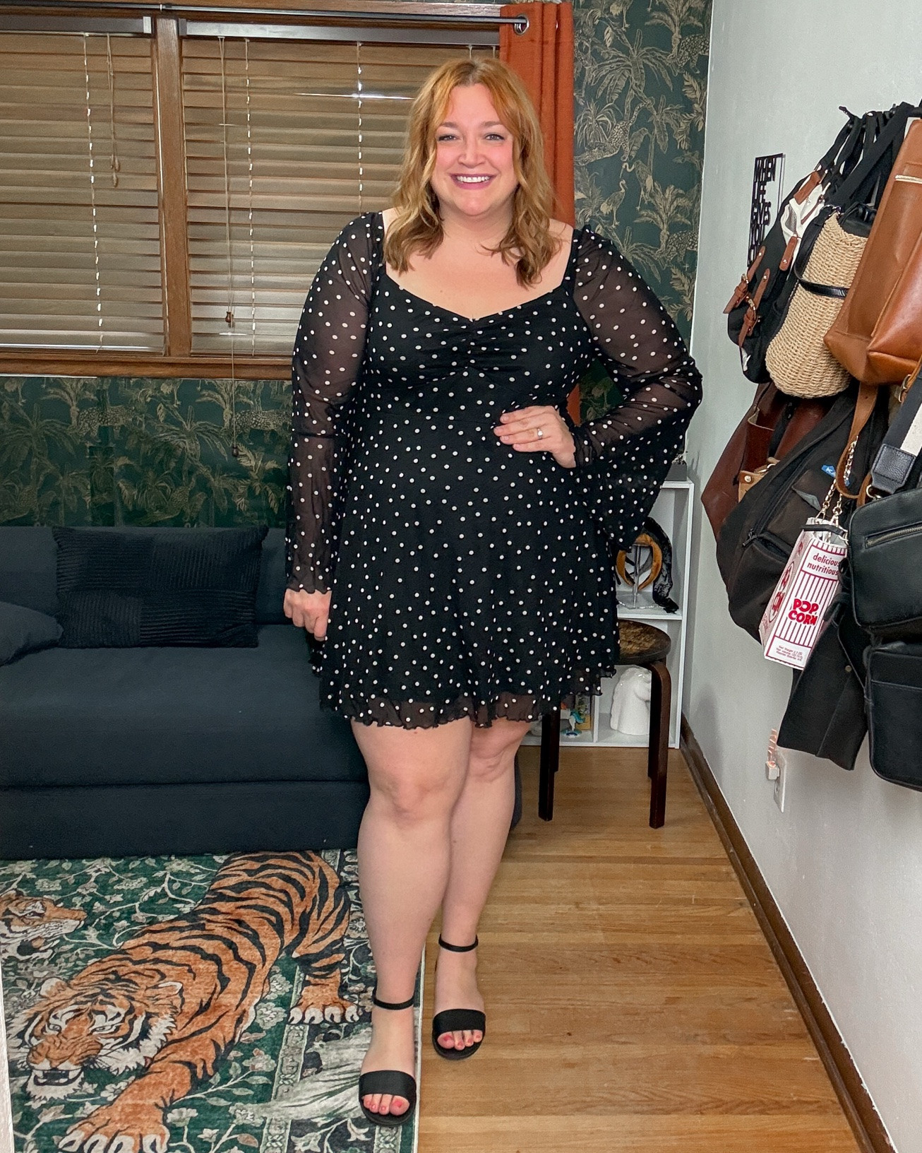 Adorable polka dot mini dress for plus and mid sizes

#LTKootd #LTKPlusSize #LTKMidsize