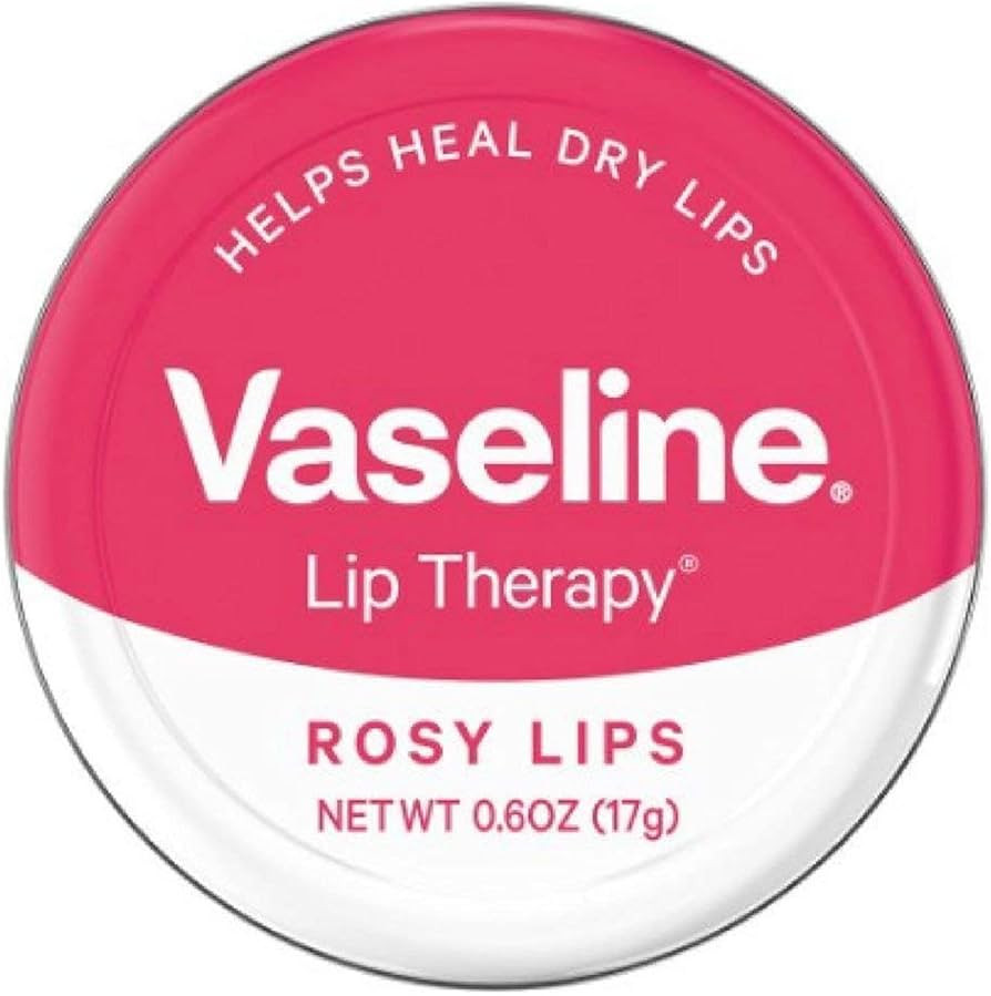 Vaseline Lip Therapy Lip Balm, Rosy Lips 0.6 oz (Pack of 3) | Amazon (US)