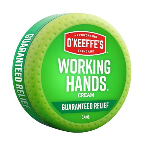 O'Keeffe's Working Hands Hand Cream for Extreme Dryness - 3.4 oz Jar (1 Pack) - Repairing Skincar... | Amazon (US)