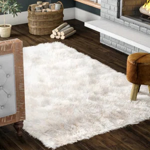 Shawnta Off-White Area Rug | Wayfair North America
