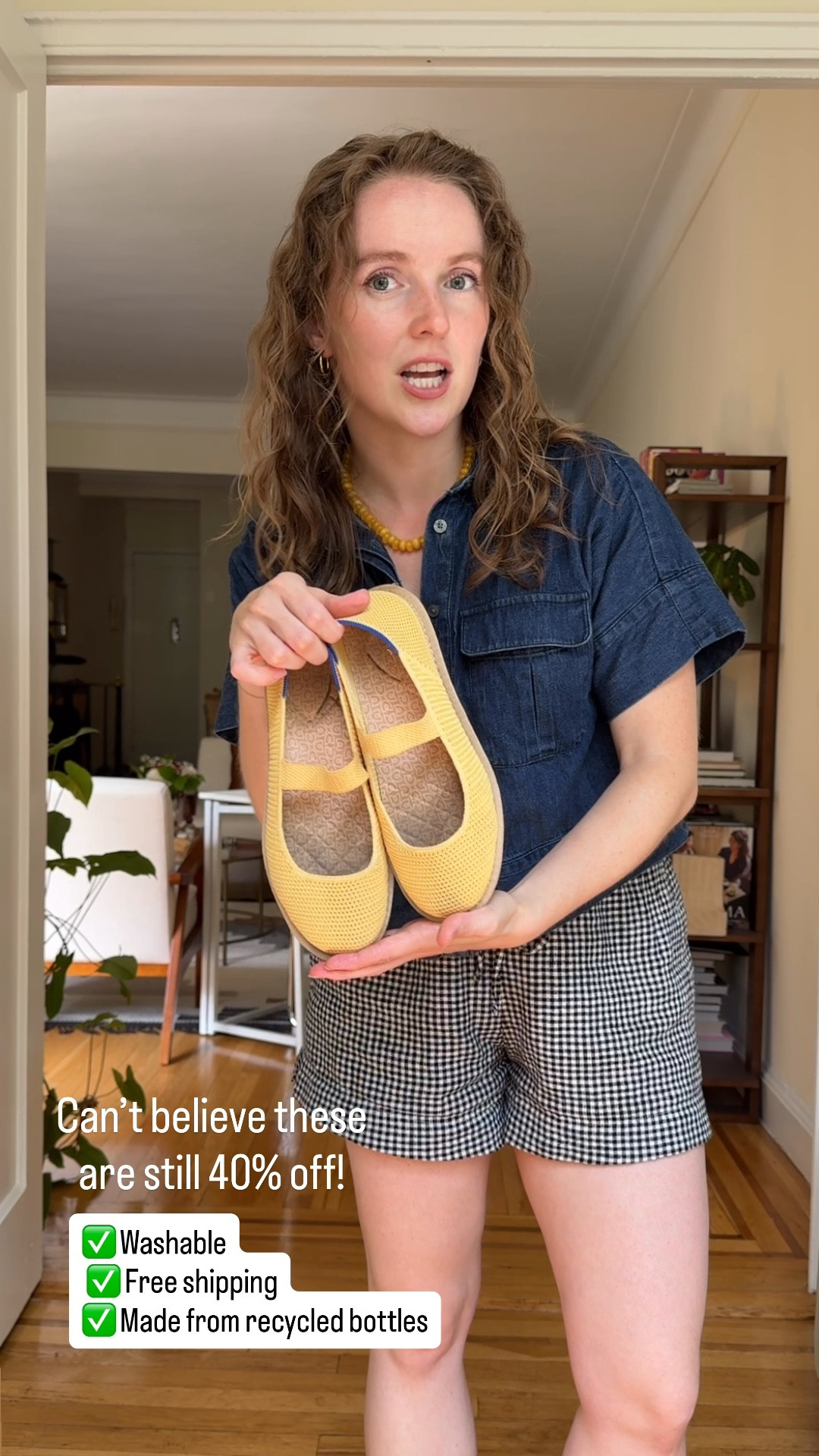 Fall ready flats. Love these washable @Rothy's for 40% off! Size down if between. Cushioned footbed & free shipping

#LTKSaleAlert