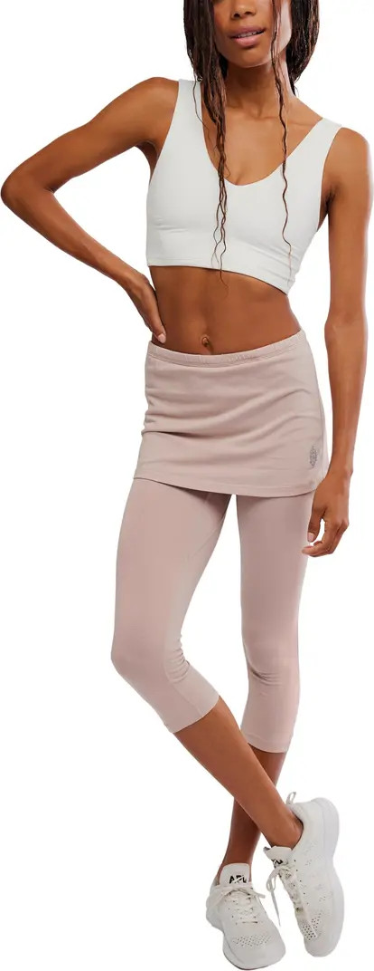 FP Movement Intensity Mid Rise Capri Skirted Leggings | Nordstrom