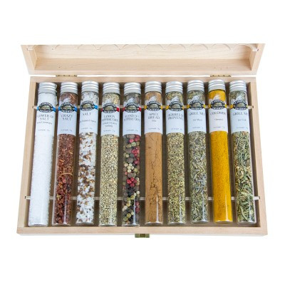 Assorted Spices in Glass Tubes | Williams-Sonoma