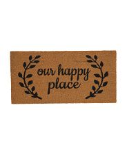 20x40 Our Happy Place Doormat | TJ Maxx