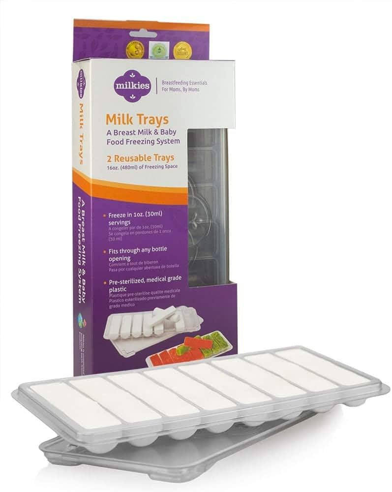 Milkies Fairhaven Health Milk Tray with Lid, Breastmilk Freezer Organization, 1 Ounce Sticks, Set... | Amazon (US)