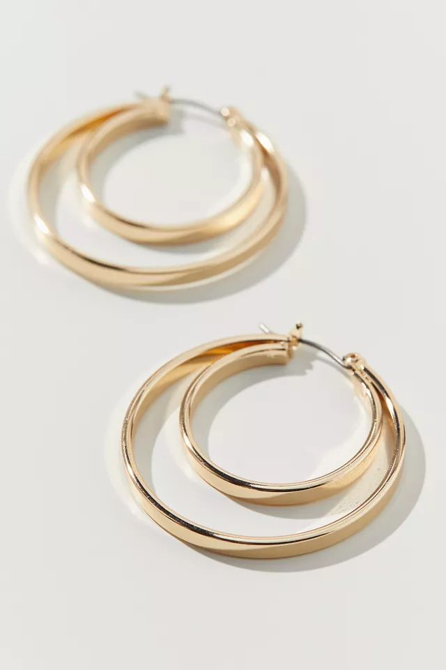 Double Hoop Earring | Urban Outfitters (US and RoW)