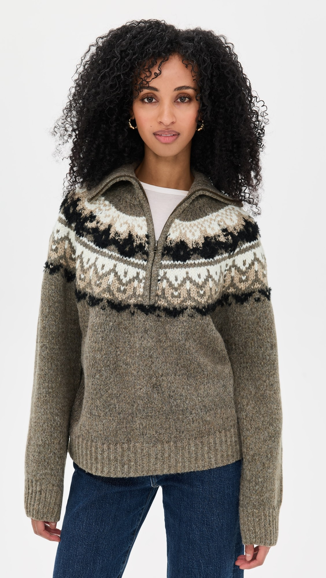 The Wells Fair Isle Sweater | Shopbop
