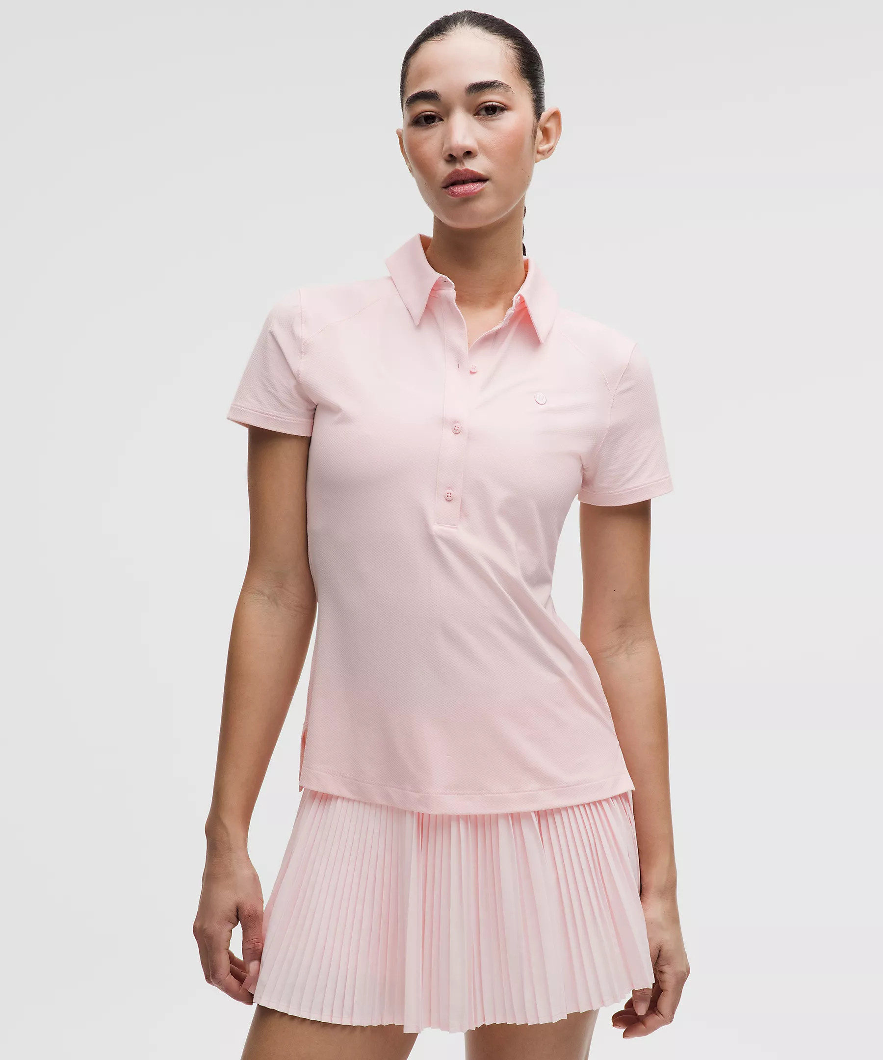 Quick-Dry Short-Sleeve Polo Shirt Straight Hem | Lululemon (US)