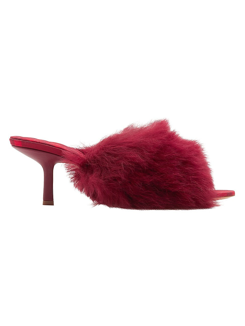 Women's Minnie 65MM Shearling Mules - Ripple - Size 7 | Saks Fifth Avenue