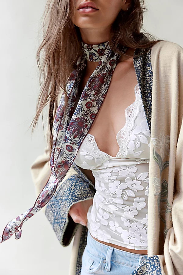 Tilly Skinny Silk Convertible Scarf | Free People (Global - UK&FR Excluded)