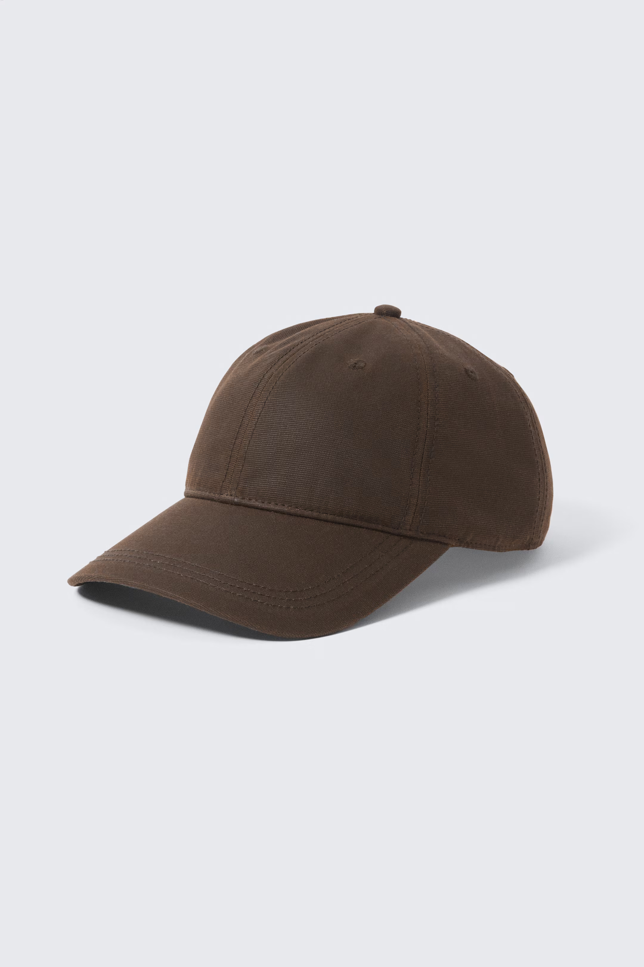 Waxed Cotton Baseball Cap | H&M (UK, MY, IN, SG, PH, TW, HK)