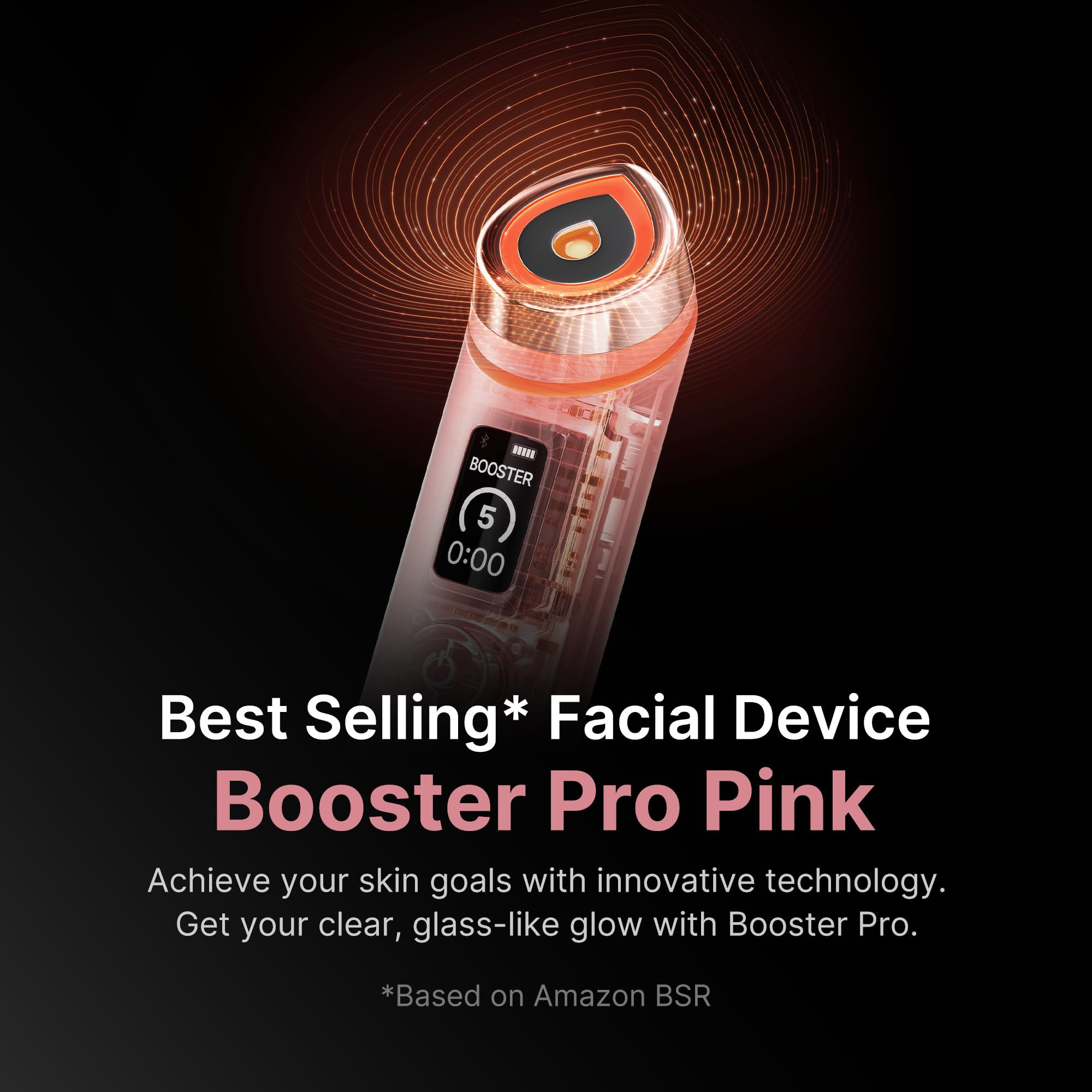 medicube Booster Pro | 6-in-1 Real Glass Glow Beauty Massager | for Clear, Radiant, Firmer-Lookin... | Amazon (US)