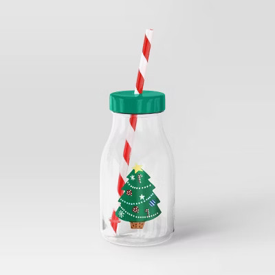 12oz Christmas Copper Tree Tumbler with Straw - Wondershop™ | Target