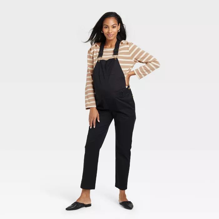 The Nines by HATCH™ Sleeveless Classic Cotton Twill Maternity Jumpsuit | Target