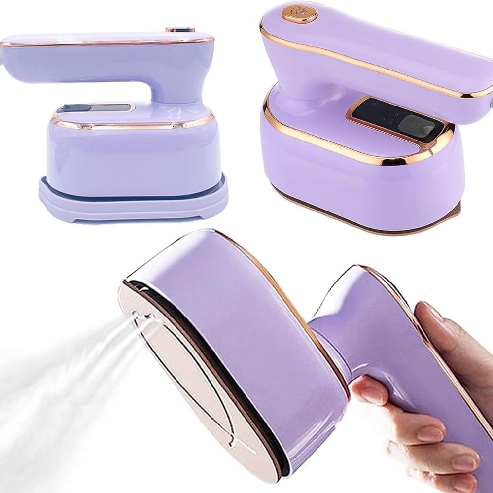 Travel Steamer Iron for Clothes Mini: handheld size portable fabric clothing steamers small hand ... | Amazon (US)