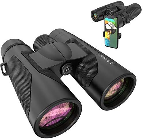 Amazon.com : 12x42 High Definition Binoculars for Adults with Universal Phone Adapter - Super Bri... | Amazon (US)