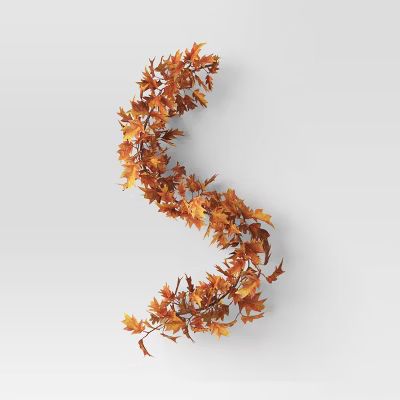 Oak Leaf Fall Garland - Threshold™ | Target