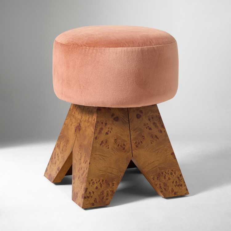 Pierce &amp; Ward Swivel Vanity Stool | West Elm (US)