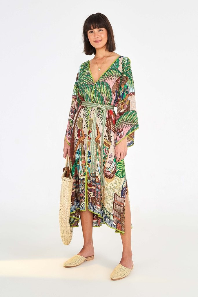 BAHIA CAFTAN DRESS | FarmRio (US)