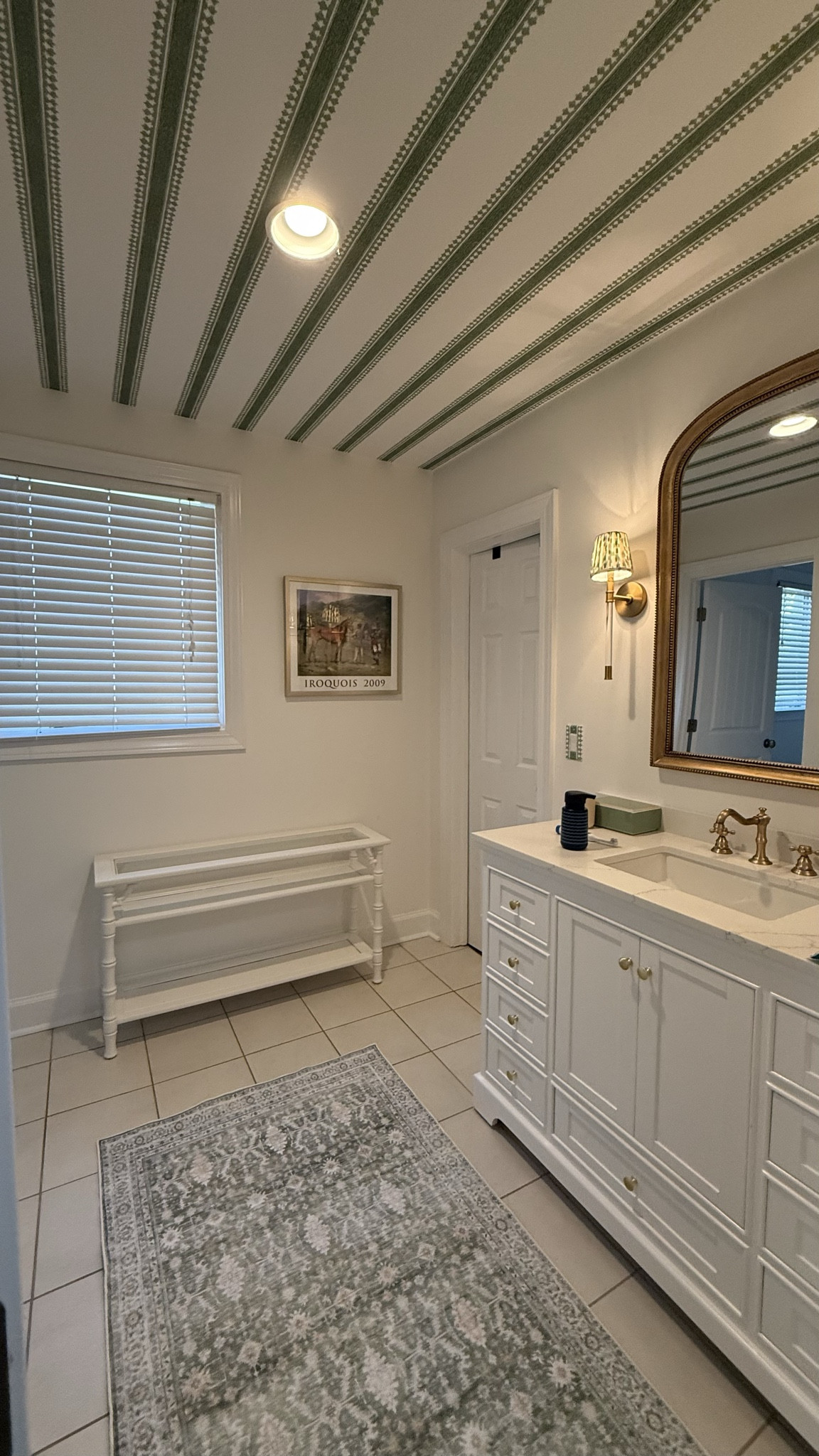 Ceiling wallpaper is my fave!! Love how this quick fix bathroom we flipped without demoing! 

#LTKdayinmylife #LTKSaleAlert #LTKHome