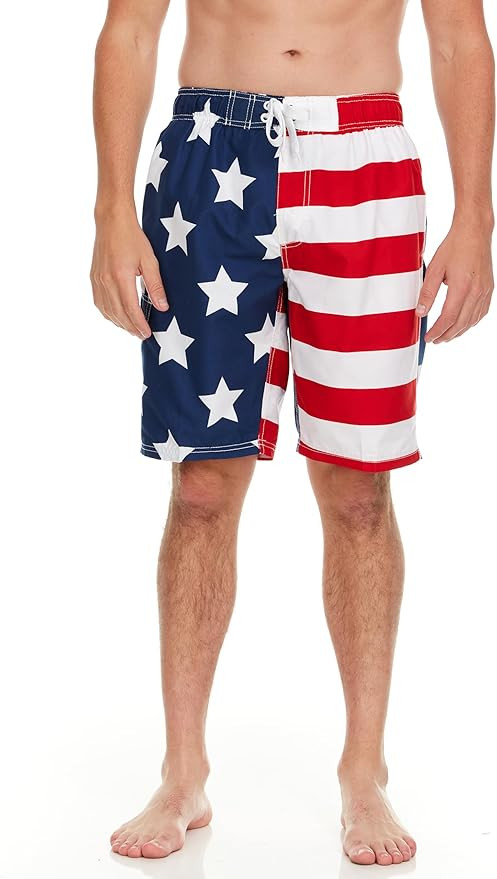 Kanu Surf Mens Barracuda Swim Trunks (Regular & Extended Sizes) | Amazon (US)