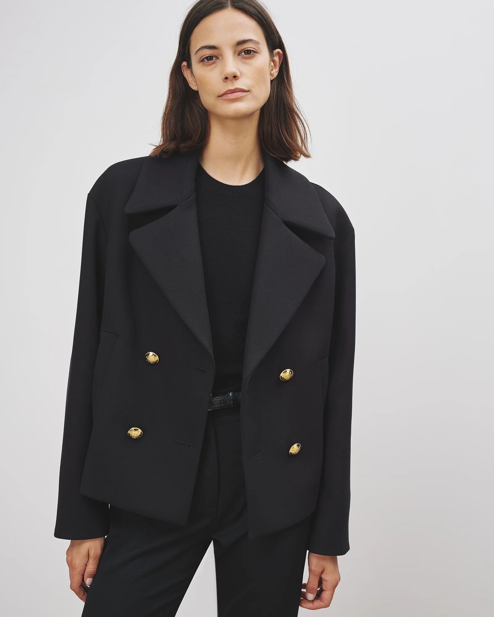 CLEOPHEE SHORT DB COAT | Nili Lotan