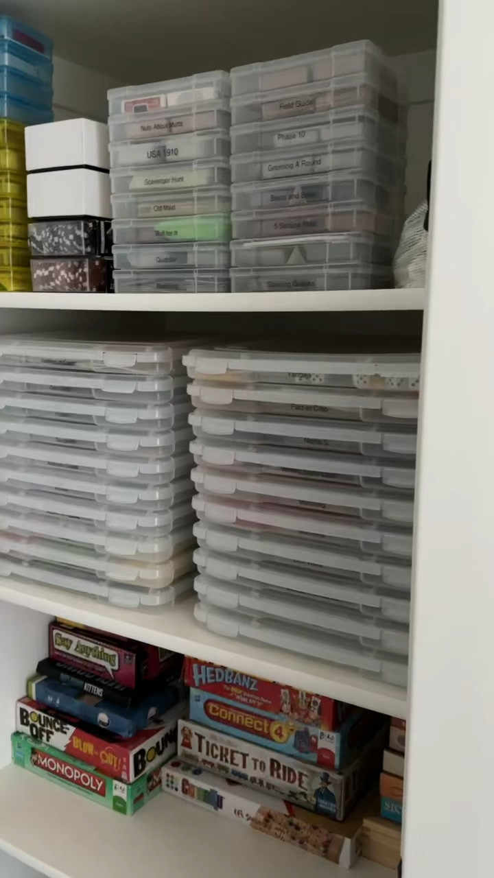 We love our game organization! So easy and keeps everything nice and clean  

#LTKhome