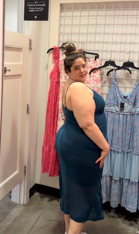 Bodycon dress that’s actually lingerie but I would wear it out tbh 🫐 wearing size 2 

#LTKSeasonal #LTKSpringSale #LTKPlusSize