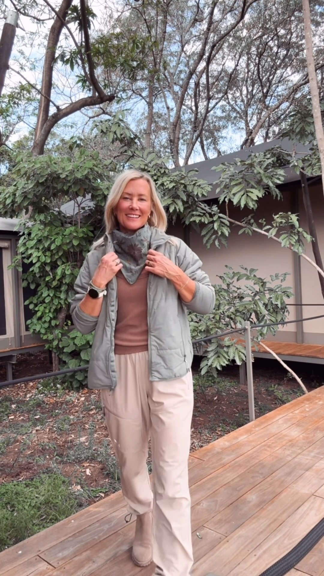 Layering up for an early morning ride!

#LTKootd #LTKTravel #LTKOver40