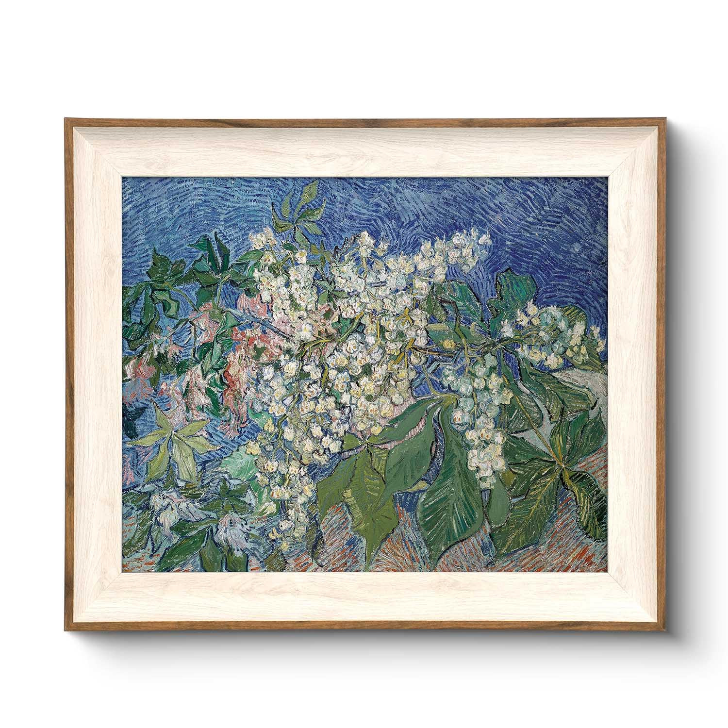 VIYYIEA Framed Canvas Wall Art, Flowers Wall Art for Living Room, Vintage Oil Painting Picture, V... | Amazon (US)