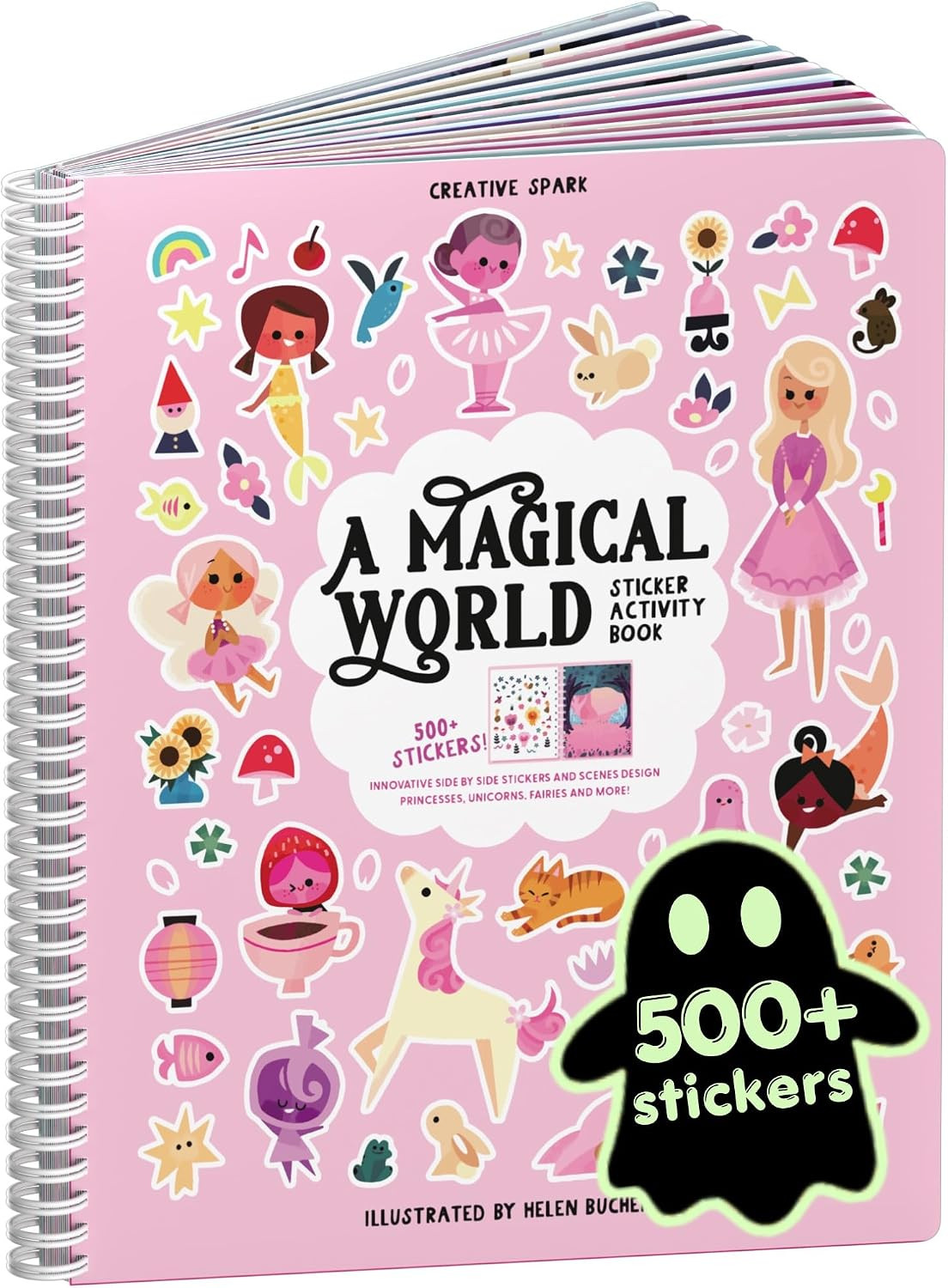 Cupkin Magical World Sticker Book | 12 Coloring & Activity, 500+ Stickers | Amazon (US)