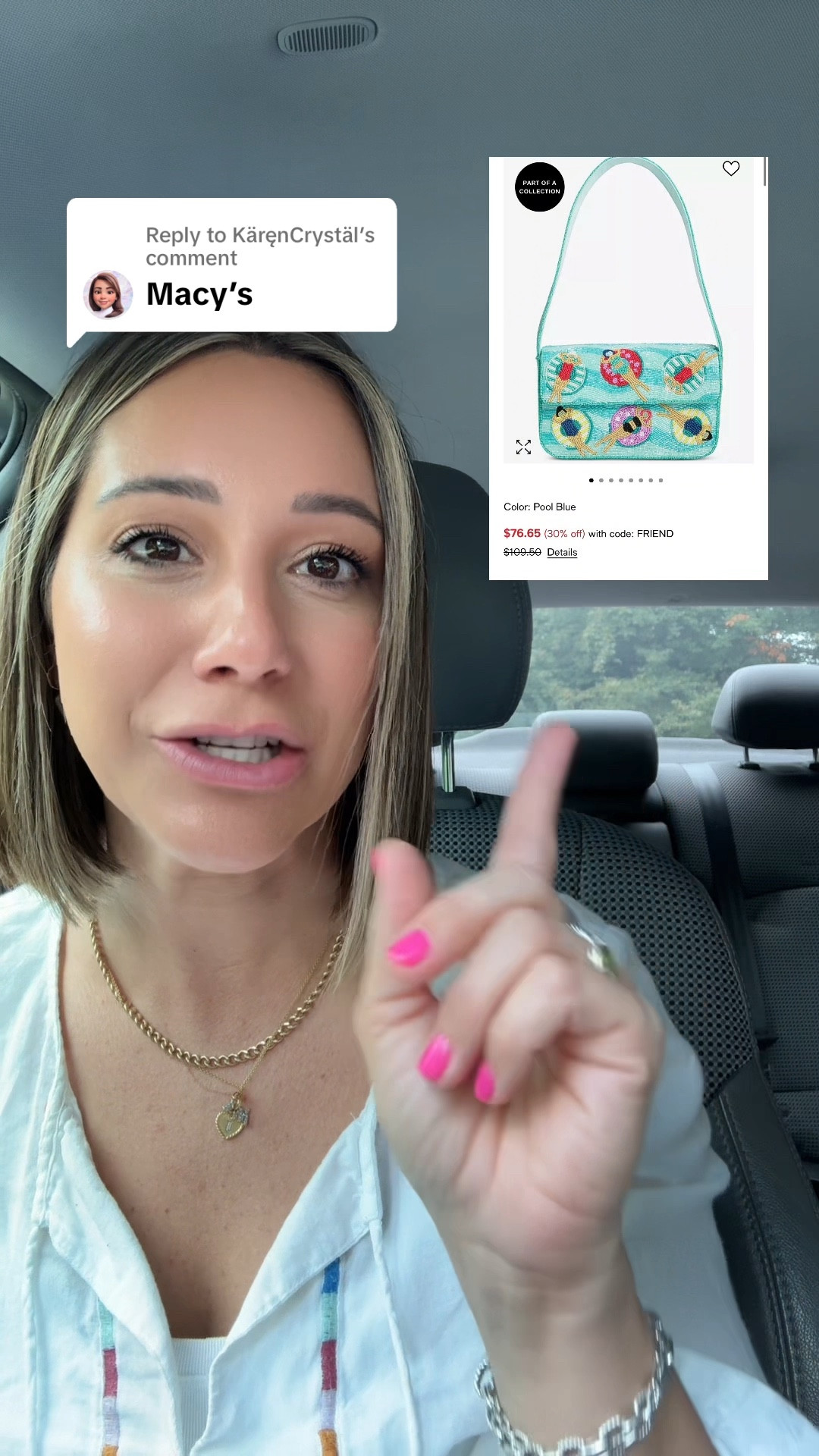 Staud who?! This beaded bag from Macys is too cute. 

#LTKFindsUnder100 #LTKItBag