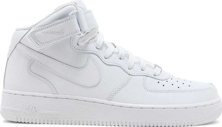 Air Force 1 Mid '07 'Triple White' | GOAT