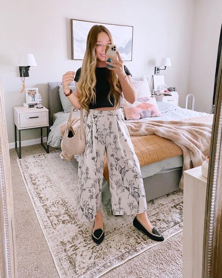 Work Day Look - love these pants for the spring dressed up or down 🤍

#workwear #workoutfits

#LTKunder100 #LTKworkwear #LTKstyletip
