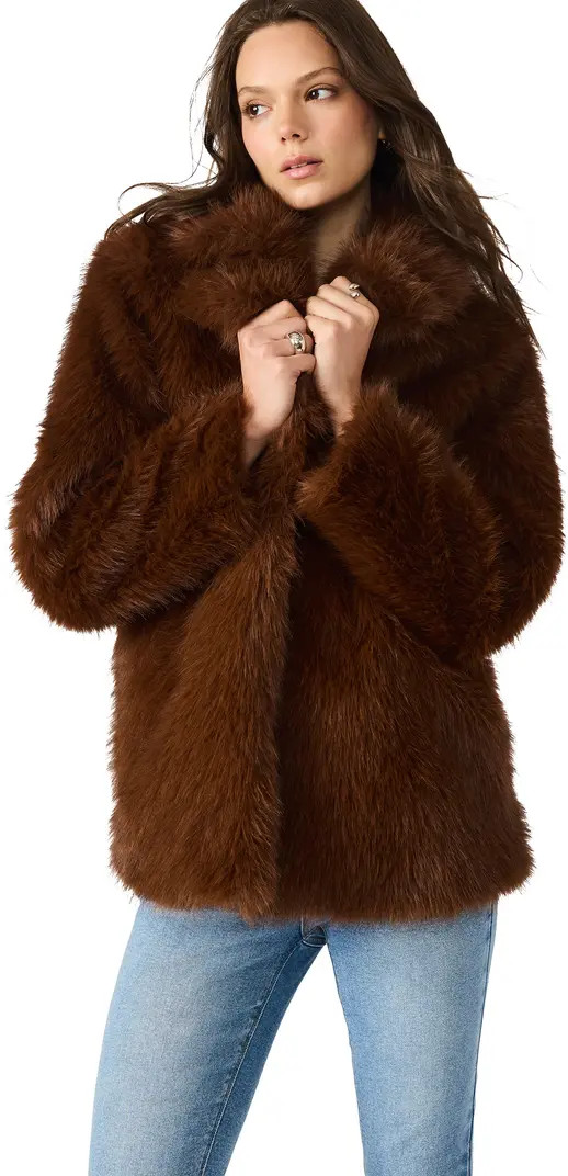 Kindra Faux Fur Coat | Nordstrom