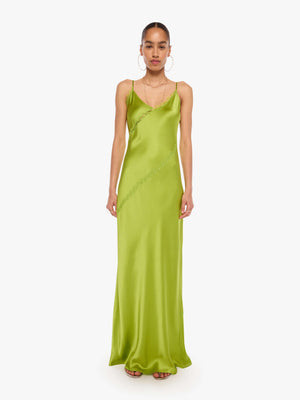 SABLYN Cece Lace Inset Cami Dress - Chartruese | Mother Denim