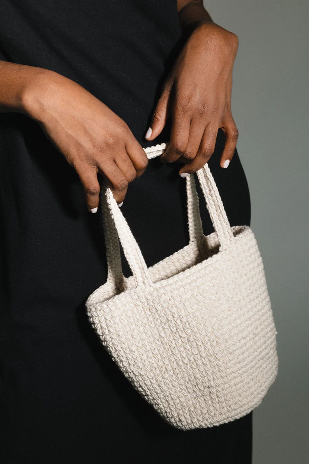 Crochet Mini Bucket Bag | Abby Alley