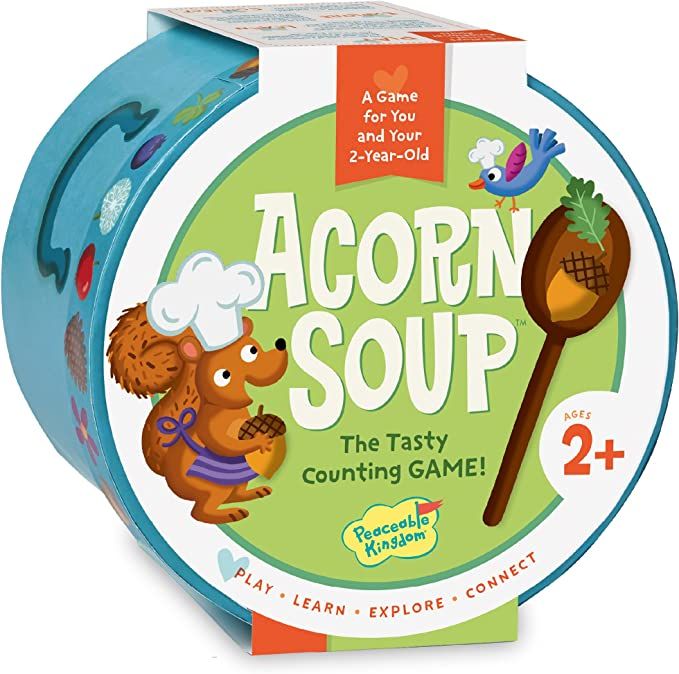 Peaceable Kingdom Acorn Soup Game - Educational Games for Toddlers, Includes Instructions and Par... | Amazon (US)