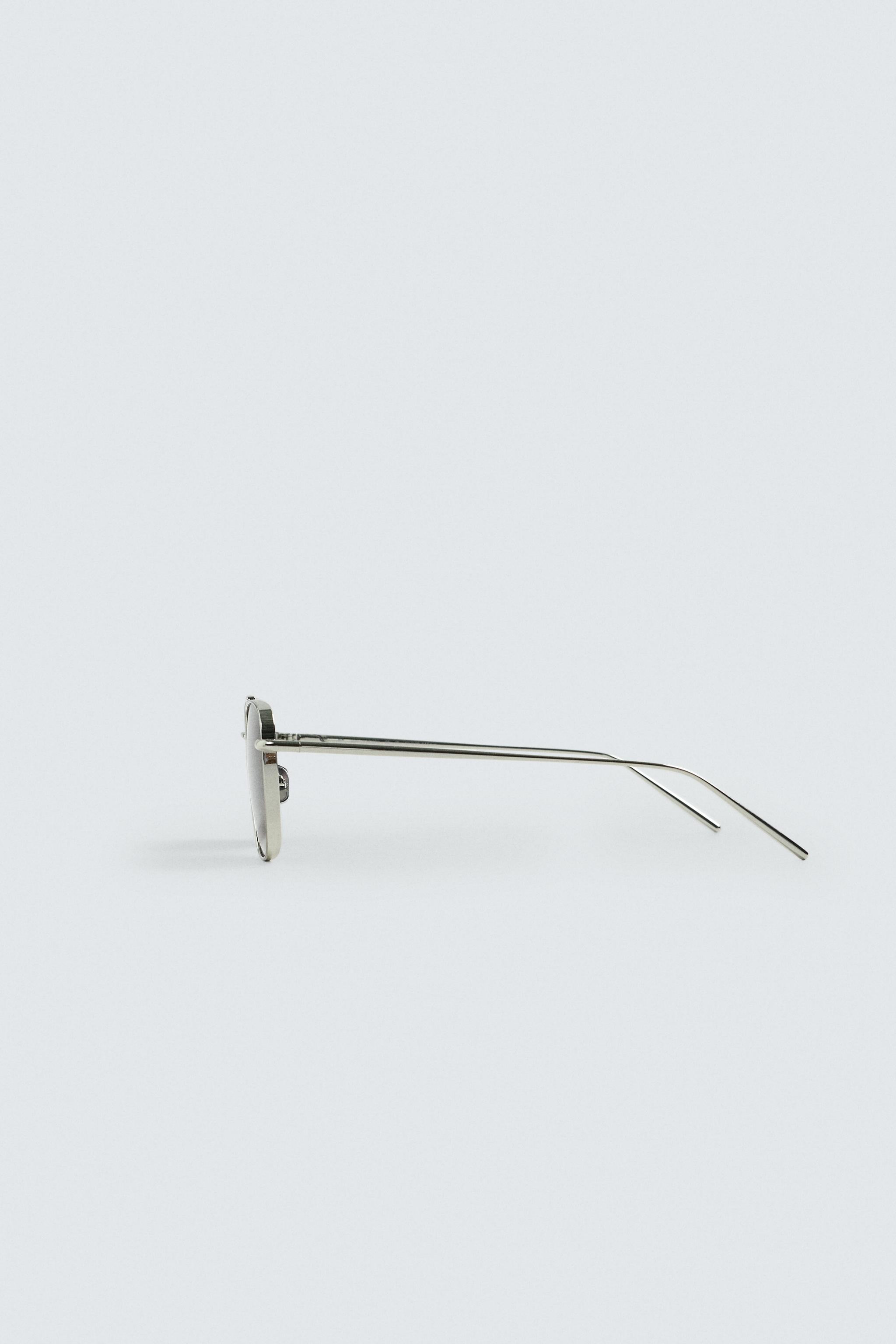SQUARED METAL SUNGLASSES | Zara US
