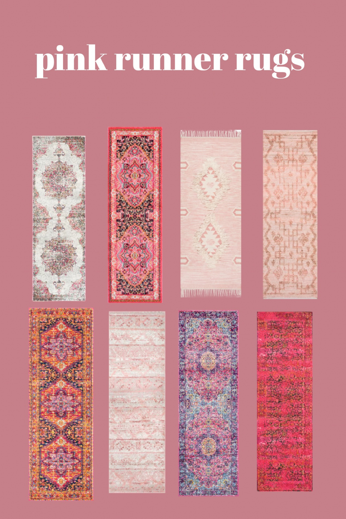 favorite pink runner rugs from rugs usa🤩

#LTKsalealert #LTKGiftGuide #LTKhome