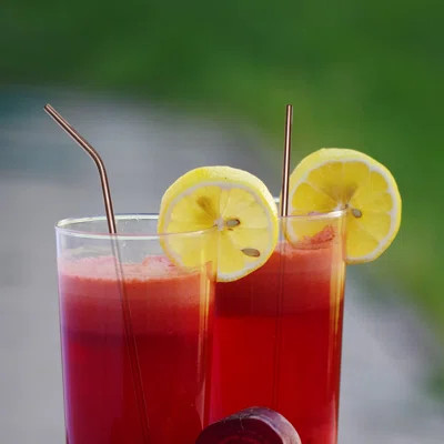 Reusable Stainless Steel Straws Mind Reader Finish: Gray | Wayfair North America