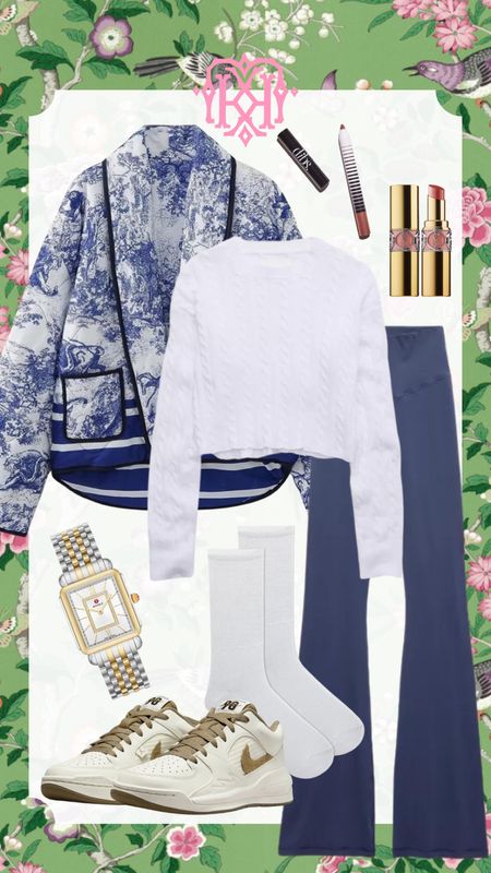 Grand millennial “on the go” outfit. Perfect for mom-life or running errands. 

#LTKmidsize #LTKMostLoved #LTKstyletip