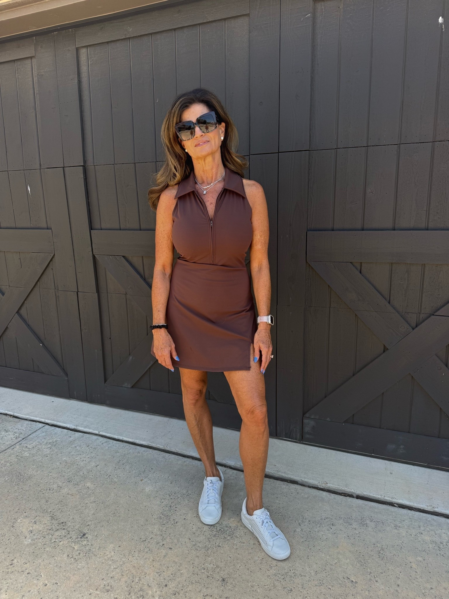 Amazon activewear dress with built in shorts. Wearing size s

#LTKOver40 #LTKootd