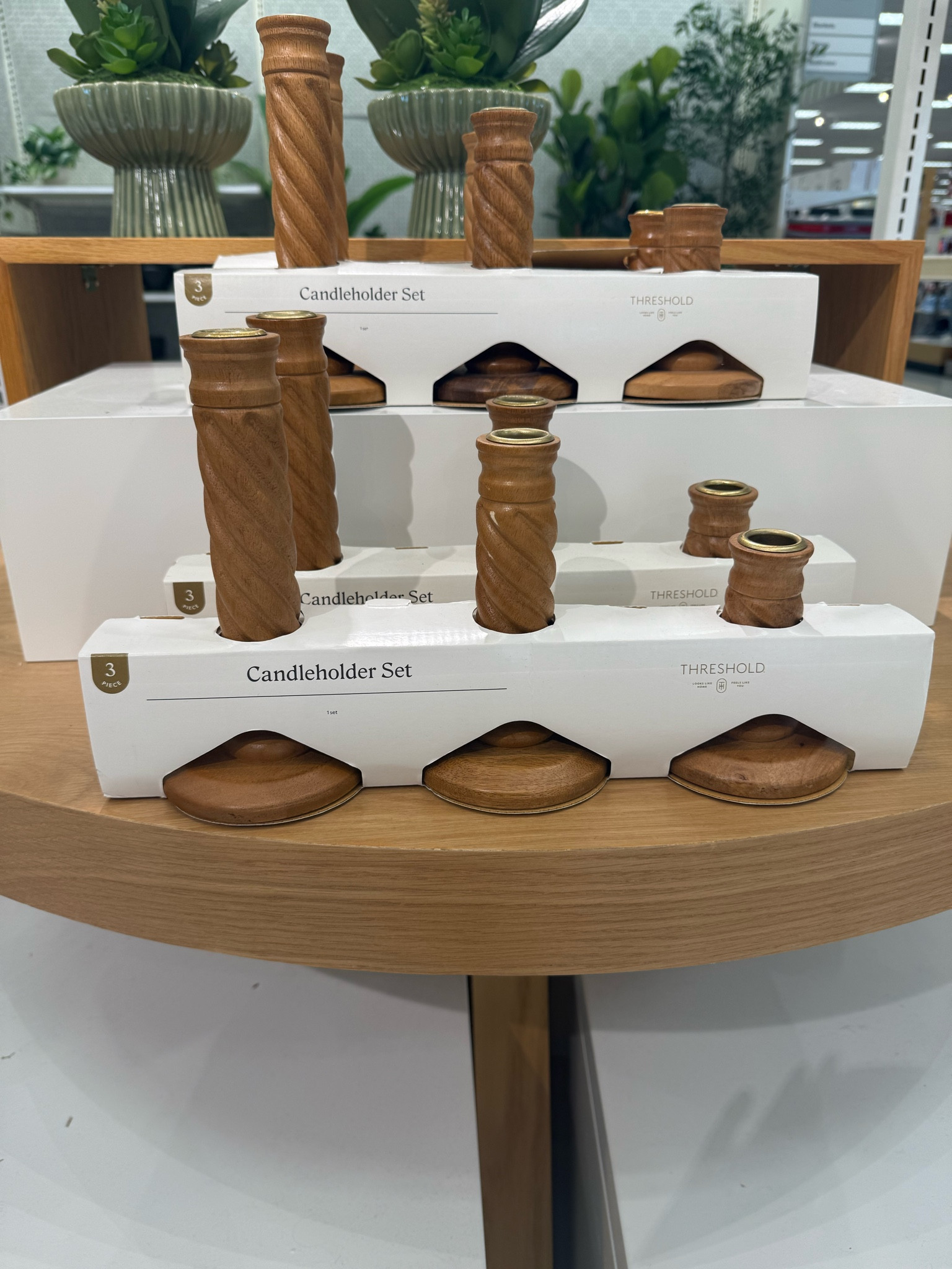 Wood candle holder set 

Fall home decor neutral home decor @Target

#LTKmomlife #LTKSeasonal #LTKHome