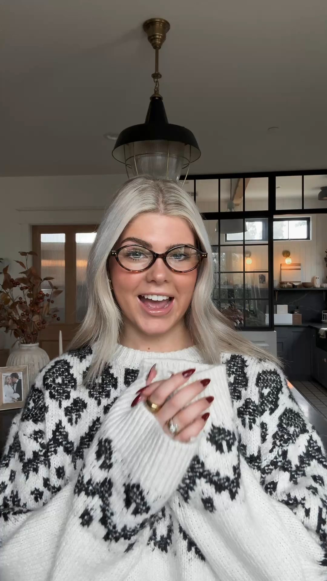 The coziest H&M sweater 🧸🤎