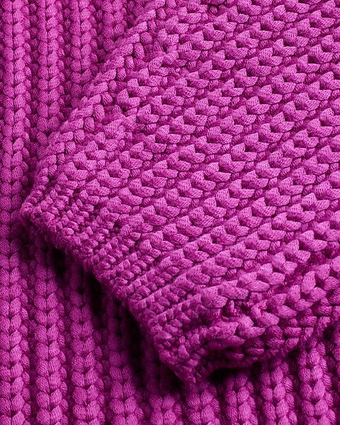Ribbed Scoop Neck Long Sleeve Sweater | Express