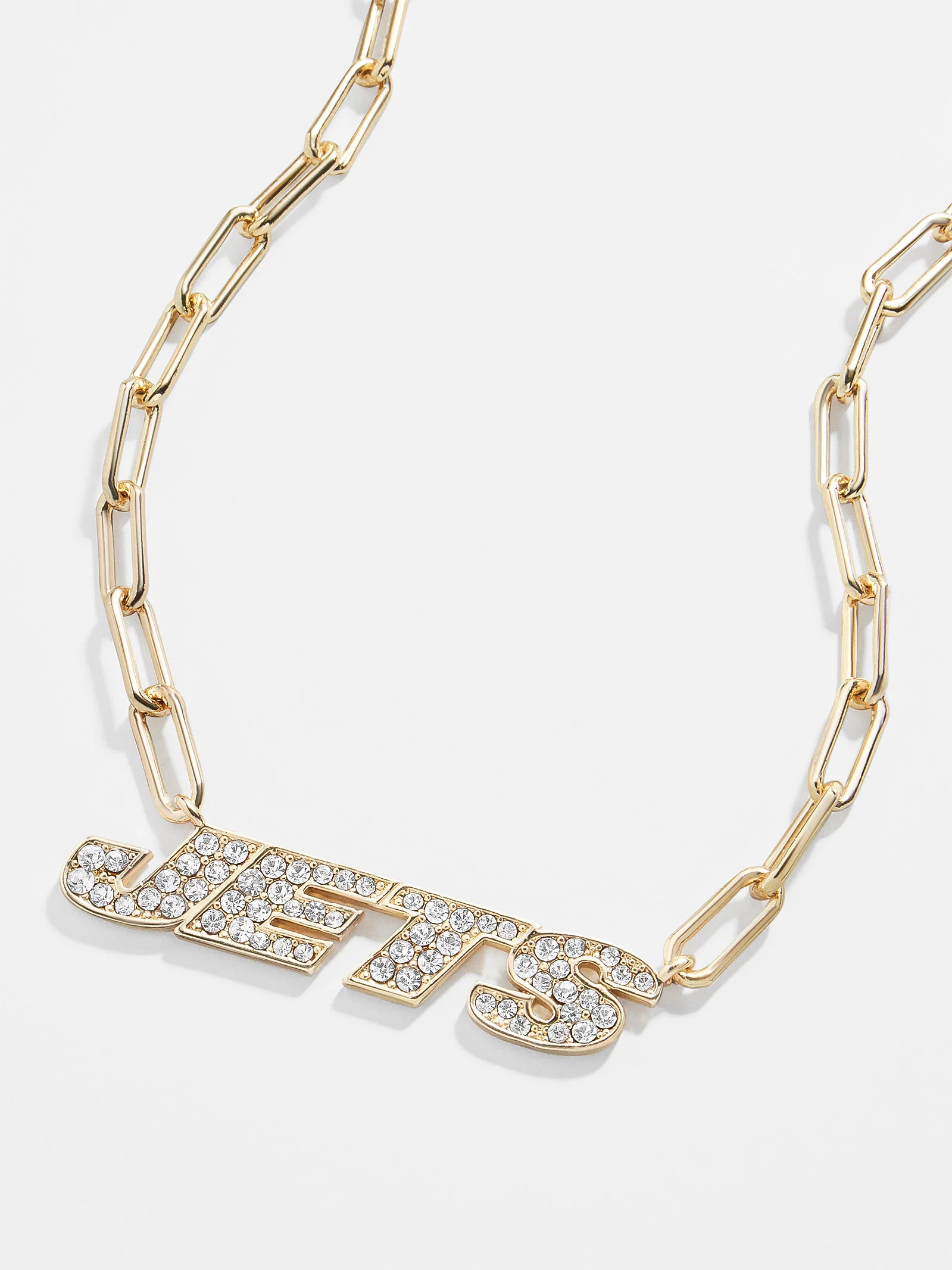 New York Jets NFL Gold Chain Necklace - New York Jets | BaubleBar (US)