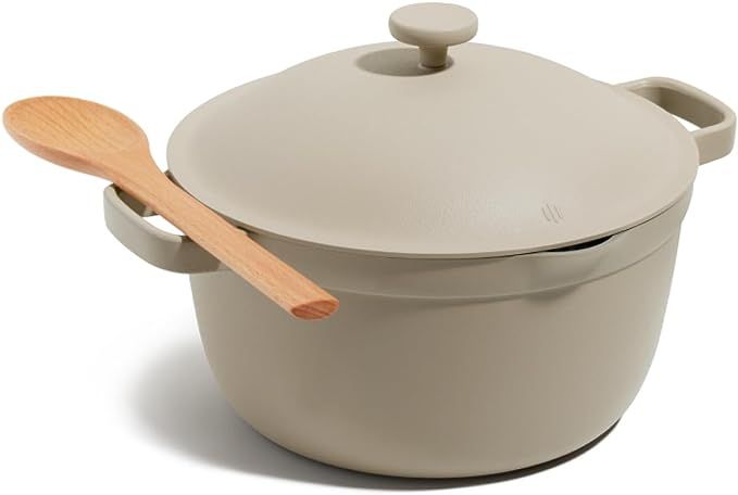 Our Place Perfect Pot - 5.5 Qt. Nonstick Ceramic Sauce Pan with Lid | Versatile Cookware for Stov... | Amazon (US)