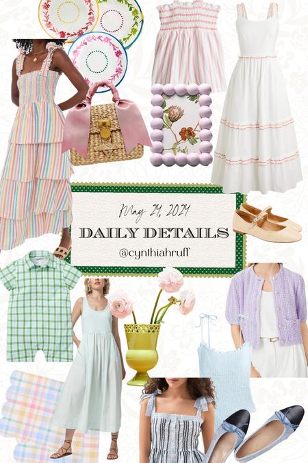 Candy stripes and candy checks. Sweet things for summer. 

Summer dress, vacation outfit, swim, home decor, classic style, preppy style, tuckernuck, Boden, Anthropologie, lake pajamas, striped dress, plaid dress, stripes, madras, plaid, summer style, madras, loeffler Randall, boy style, jcrew, jcrew style 

#LTKSeasonal #LTKFindsUnder100 #LTKStyleTip